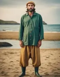 Fisherman Fancy Dress face swap