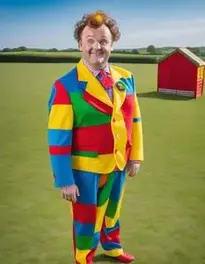 Mr Tumble Fancy Dress face swap