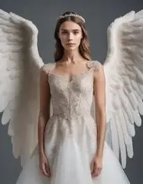 Angel Dress face swap