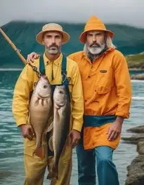Fisherman Fancy Dress face swap