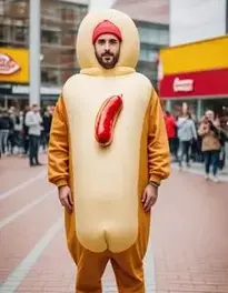 Hot Dog face swap