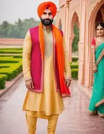 Punjabi Fancy Dress face swap