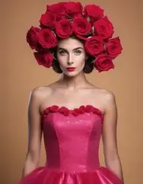 Rose Fancy Dress face swap