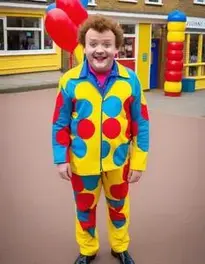 Mr Tumble Fancy Dress face swap