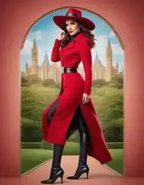 Carmen Sandiego face swap