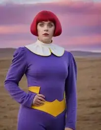 Violet Beauregarde face swap