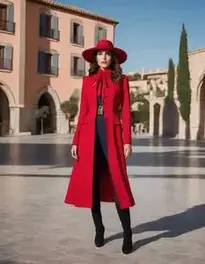 Authentic Carmen Sandiego Woman face swap