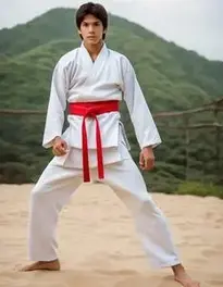 Authentic Karate Kid San Adult face swap