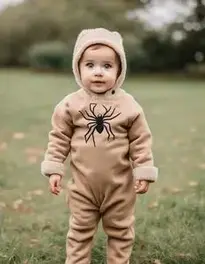 Brown Spider Toddler face swap