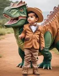 Child Dino Ranch Miguel And Tango face swap