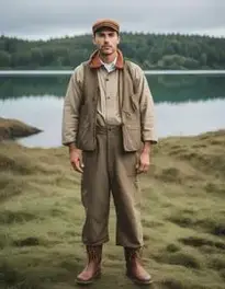 Fisherman Kit Costume Man face swap