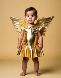 Golden Angel Infant face swap