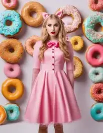 Get Real Doughnut Adult face swap