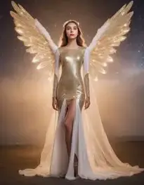 Girl Starlight Angel face swap
