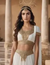 Grecian Goddess face swap