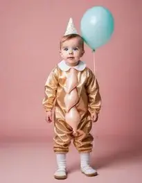 Infant Ice Cream Balloon face swap
