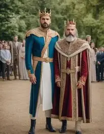 Man Noble King face swap
