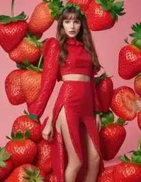 Get Real Adult Strawberry face swap