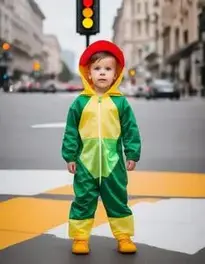 Light And Sound Traffic Light Toddler face swap
