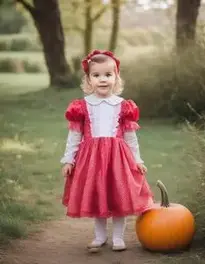 Miss Muffet Toddler face swap