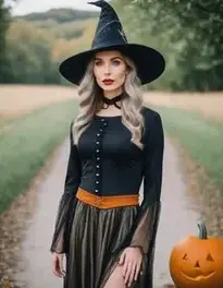Moonbeam Witch Woman face swap
