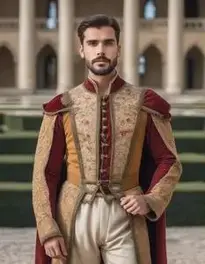 Noble Renaissance Man face swap