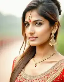 Beautiful Indian Woman, face swap
