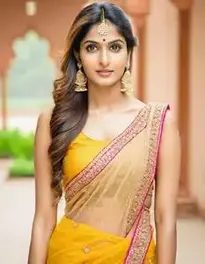 Beautiful Indian Woman, face swap