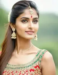 Beautiful Indian Woman, face swap