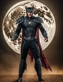 Full Moon Fury Costume Man face swap