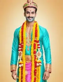 God Krishna Fancy Dress For Men, face swap