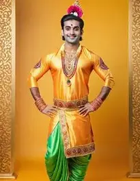 God Krishna Fancy Dress For Men, face swap