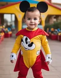 Mickey Roadster Toddler Boy face swap