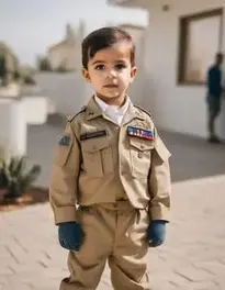 Modern Combat Toddler Uniform face swap