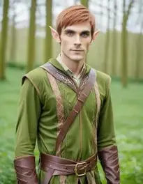 Male Wood Elf Cosplay face swap