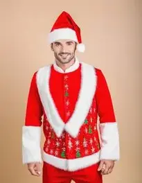 Men Christmas Outfit face swap