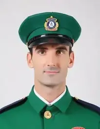 Postman Pat Fancy Dress Men face swap