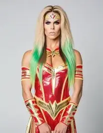 Woman Ultimate Warrior face swap