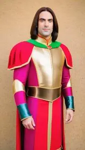 Cosplay Lord Farquaad face swap