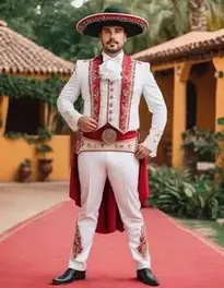 Plus Size Man Mariachi face swap
