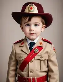 RCMP Child Canadian Mountie face swap