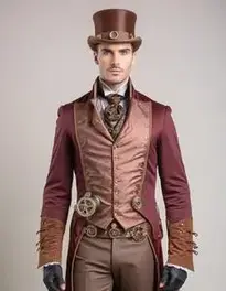 Steampunk Outfit Male face swap