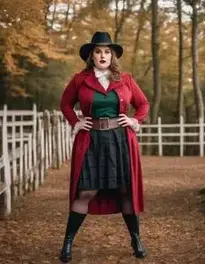 Plus Size Miss Krueger face swap