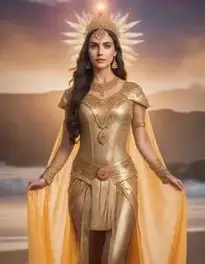 Radiant Woman Goddess face swap