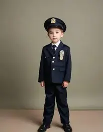 Security Guard Kid face swap