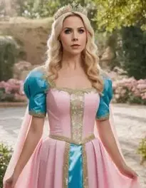 Sweet Dee Always Sunny Princess face swap