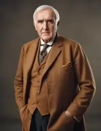 Thomas Edison Costume Man face swap