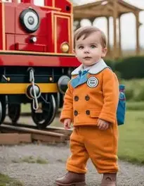 Thomas And Friends James Cute Toddler face swap
