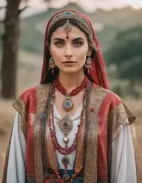Woman Fortune Teller face swap