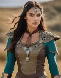Woman Treasure Huntress face swap